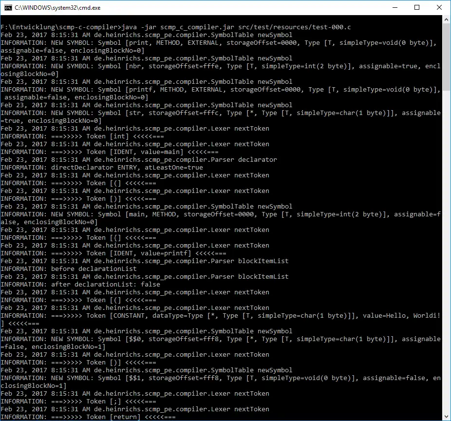 Download web tool or web app C Compiler for SC/MP