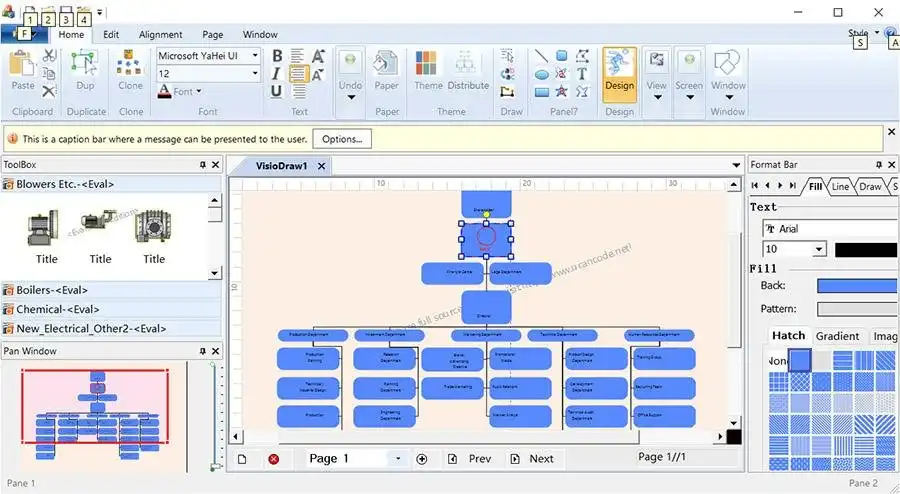 Télécharger un outil Web ou une application Web C/C++ Visio Like Diagramming Codes