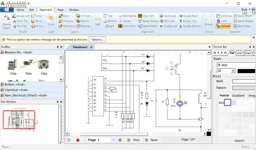 Descargue la herramienta web o la aplicación web C/C++ Visio Like Diagramming Codes