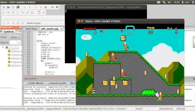 Laden Sie das Web-Tool oder die Web-App CDIV GAMES STUDIO herunter, um es online unter Linux auszuführen