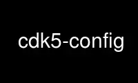 Run cdk5-config in OnWorks free hosting provider over Ubuntu Online, Fedora Online, Windows online emulator or MAC OS online emulator
