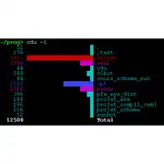 ດາວໂຫຼດຟຣີ cdu : a color du, disk use Linux app to run online in Ubuntu online, Fedora online ຫຼື Debian online