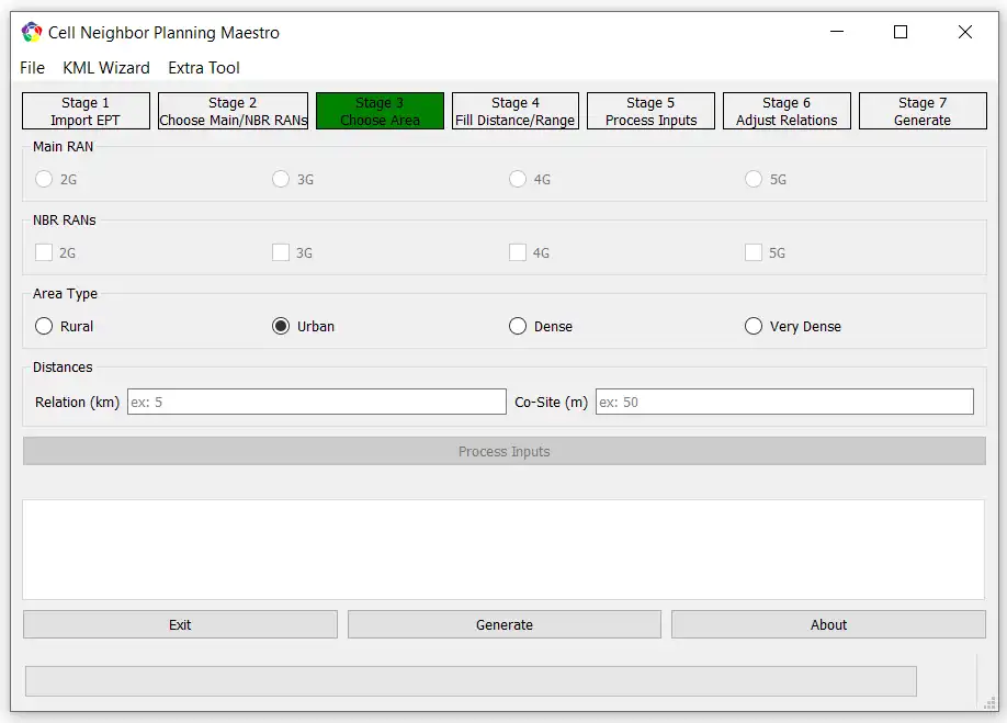 Download web tool or web app Cell Neighbor Planning Maestro