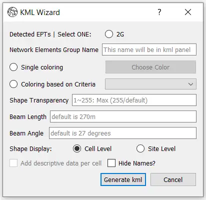 Download web tool or web app Cell Neighbor Planning Maestro