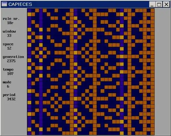 Download web tool or web app Cellular automata music in Basic