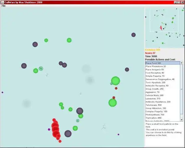 Descargue la herramienta web o la aplicación web CellWars2009 para ejecutar en Linux en línea