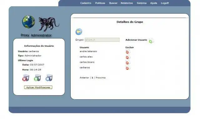 Download web tool or web app Cerberos Project