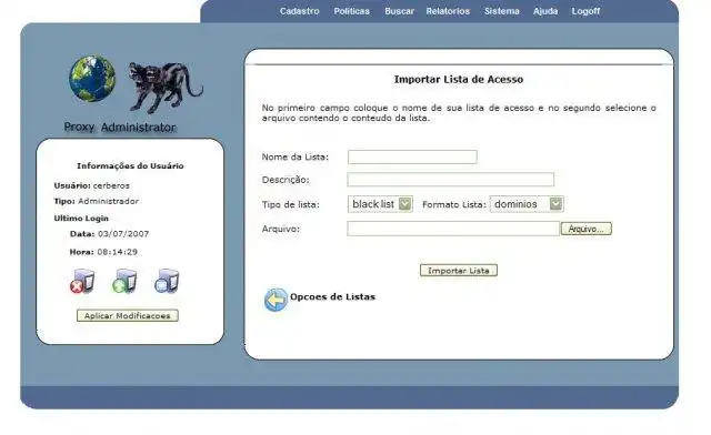 Download web tool or web app Cerberos Project