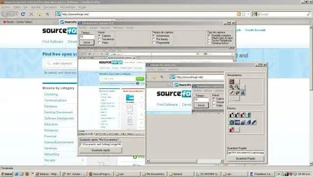 Web aracını veya web uygulamasını indirin Chameleon Capturer
