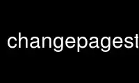Run changepagestringp in OnWorks free hosting provider over Ubuntu Online, Fedora Online, Windows online emulator or MAC OS online emulator
