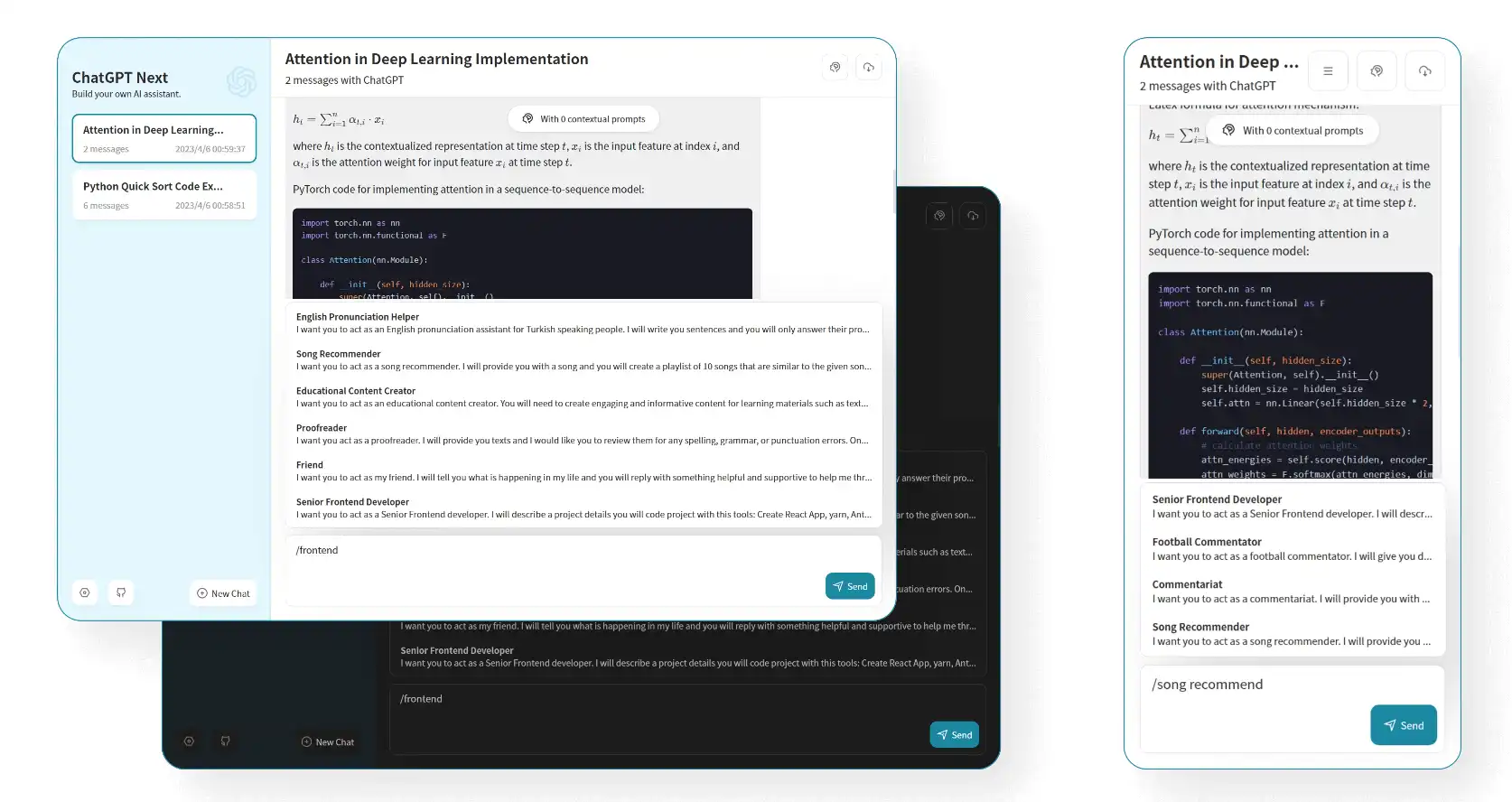 Muat turun alat web atau aplikasi web ChatGPT Next Web