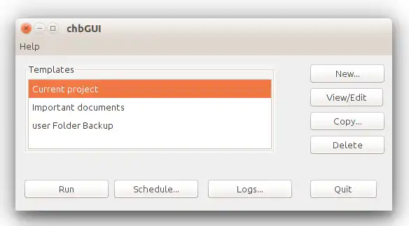 Download web tool or web app chbGUI