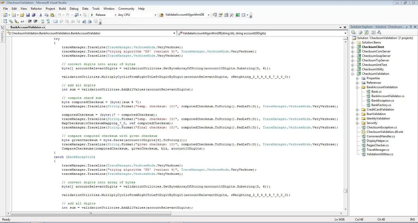 Download web tool or web app ChecksumValidation