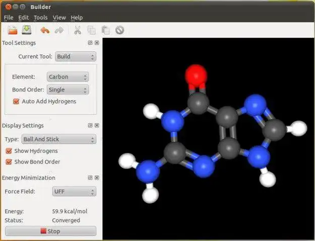Загрузите веб-инструмент или веб-приложение Chemkit для работы в Linux онлайн