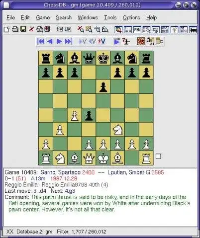 Download web tool or web app ChessDB - a Free Chess Database