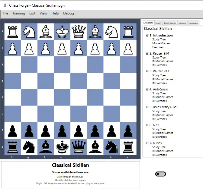 Download web tool or web app ChessForge