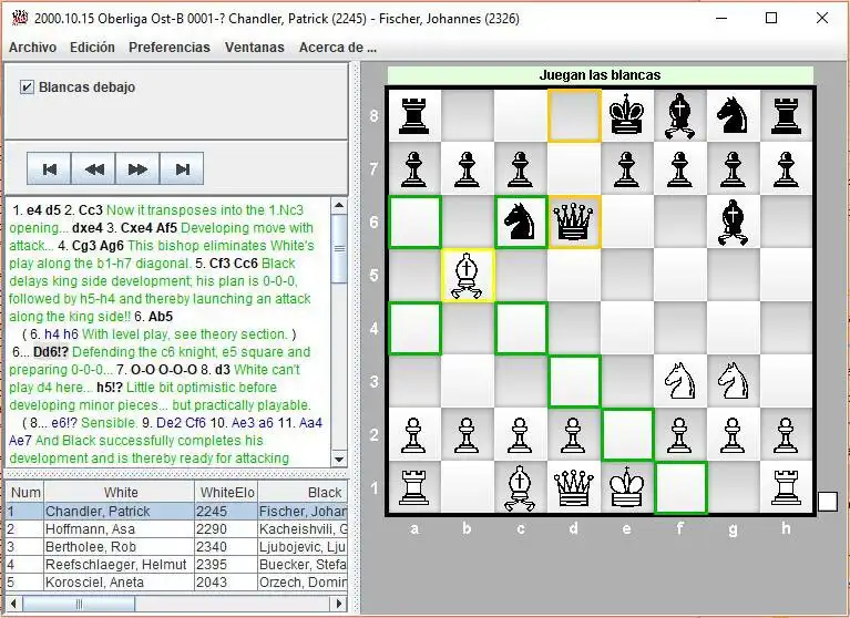 Téléchargez l'outil Web ou l'application Web chessPDFBrowser pour l'exécuter sous Linux en ligne