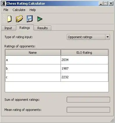Download web tool or web app Chess Rating Calculator