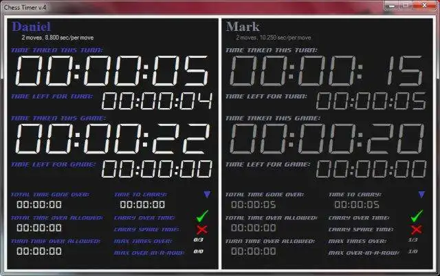Download web tool or web app Chess Timer to run in Windows online over Linux online