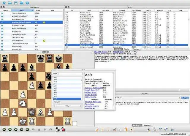 लिनक्स ऑनलाइन पर विंडोज ऑनलाइन चलाने के लिए वेब टूल या वेब ऐप ChessX डाउनलोड करें