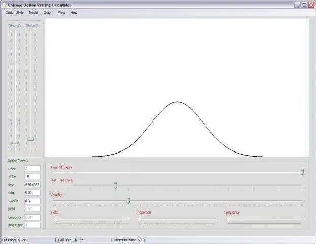 Download de webtool of webapp Chicago Option Pricing Model