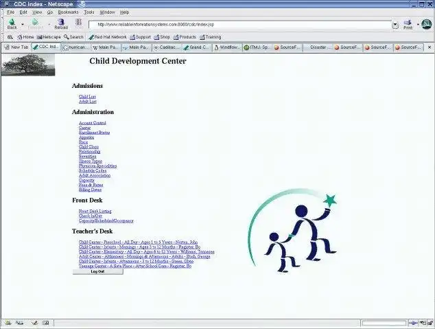 Download web tool or web app Child Care Center Web Application