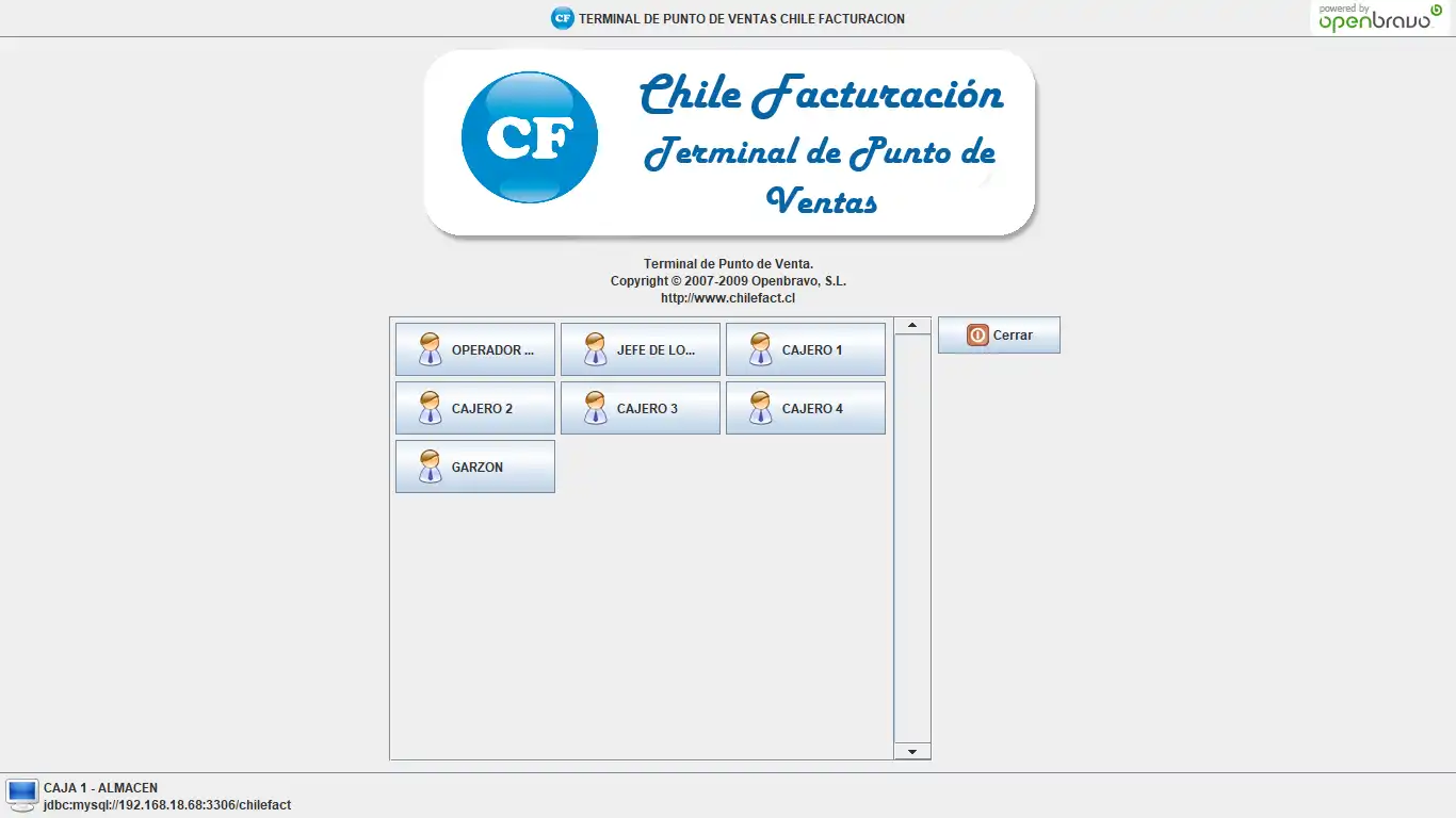 Download web tool or web app CHILE FACTURACION