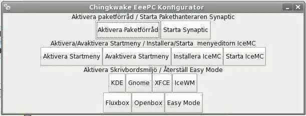 Laden Sie das Webtool oder die Web-App Chingkwake EeePC Konfigurator herunter