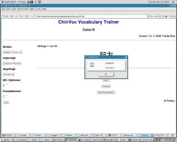 Download web tool or web app ChinVoc
