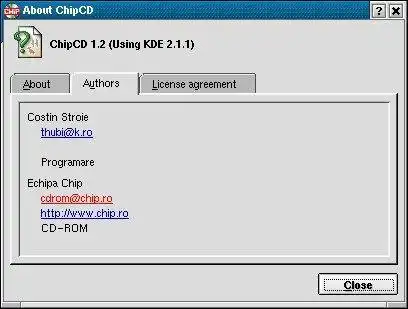 Download web tool or web app ChipCD - Romanian Interface for KDE