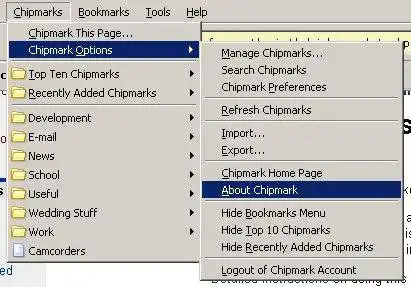 Загрузите веб-инструмент или веб-приложение Chipmark
