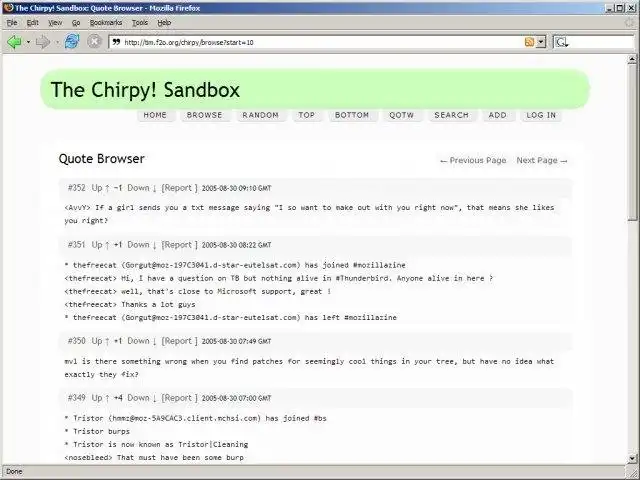 Mag-download ng web tool o web app Chirpy!