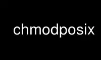 Run chmodposix in OnWorks free hosting provider over Ubuntu Online, Fedora Online, Windows online emulator or MAC OS online emulator