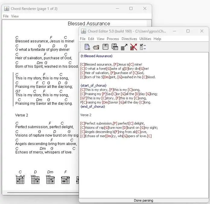 Download webtool of webapp Chord5