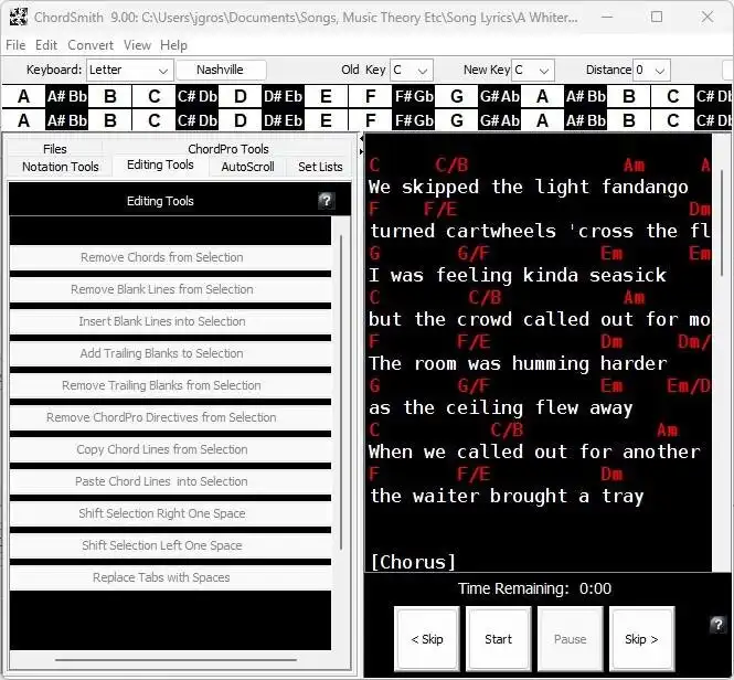 Muat turun alat web atau aplikasi web ChordSmith