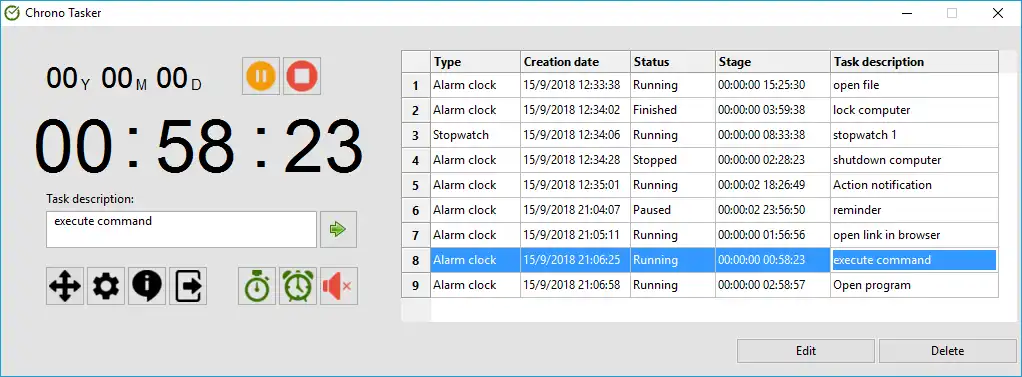 Laden Sie das Web-Tool oder die Web-App Chrono Tasker herunter