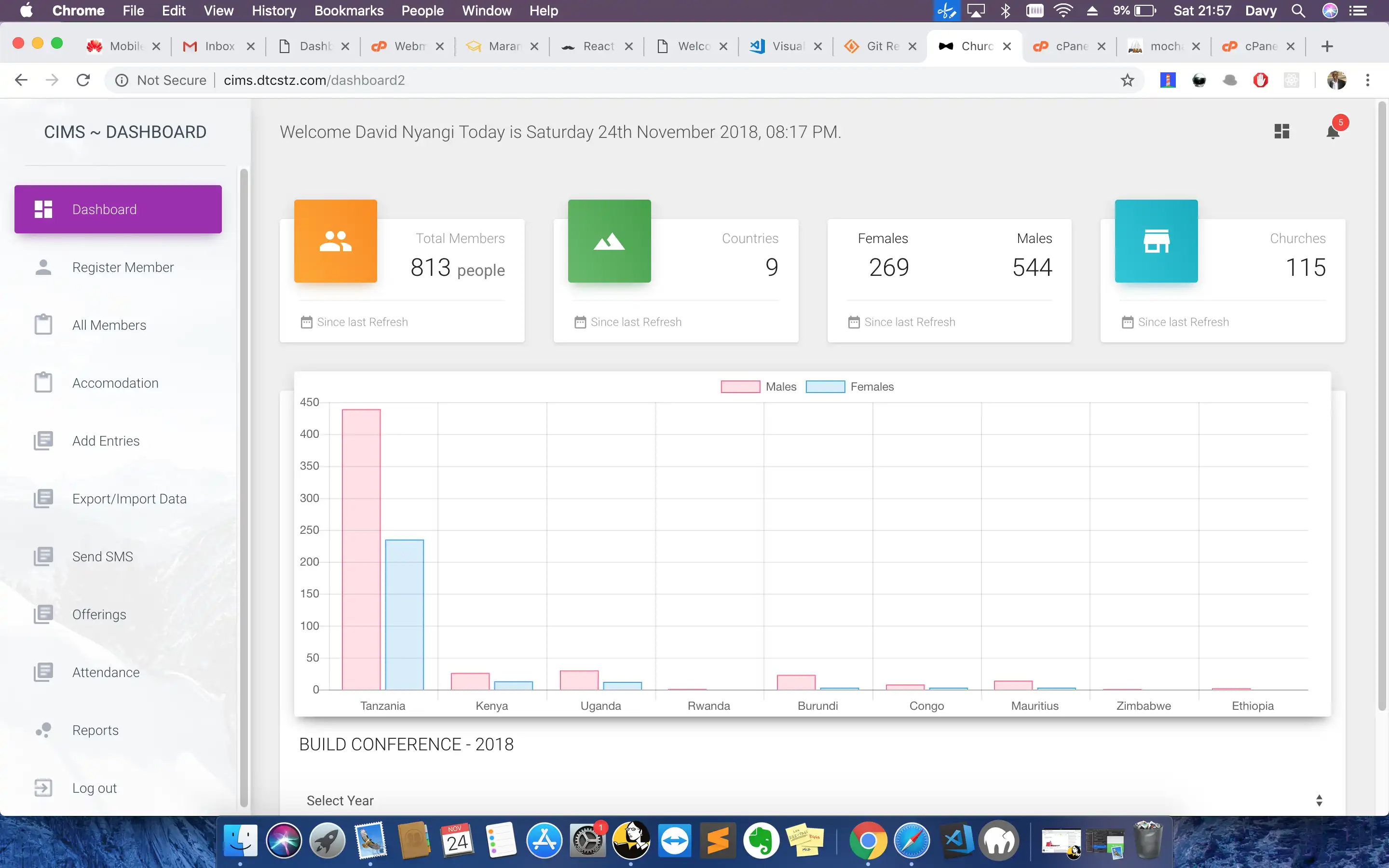 Tải xuống công cụ web hoặc ứng dụng web Hệ thống quản lý sự kiện của Church