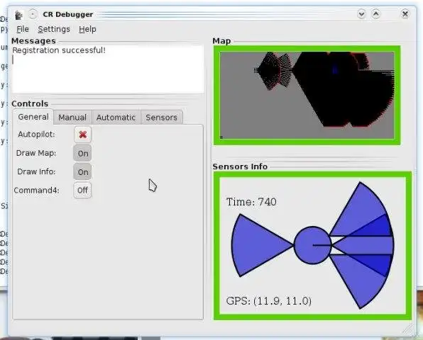 הורד כלי אינטרנט או אפליקציית אינטרנט Ciber Rato Debugger