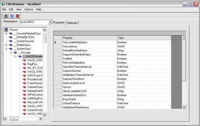 Download de webtool of webapp CIMOM Client Abstraction Layer