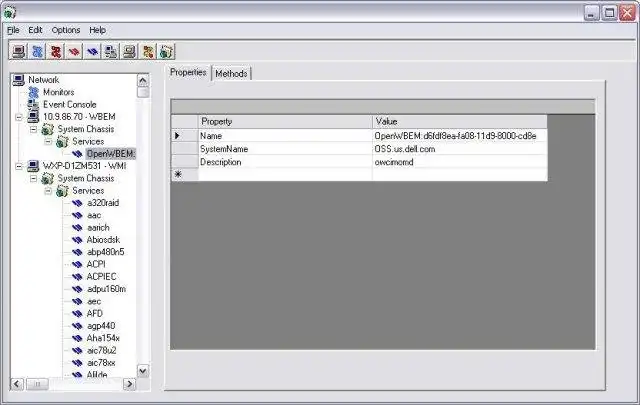 Download de webtool of webapp CIMOM Client Abstraction Layer