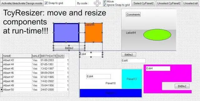 Télécharger l'outil Web ou l'application Web Composants Cindy pour Delphi 7 et versions ultérieures