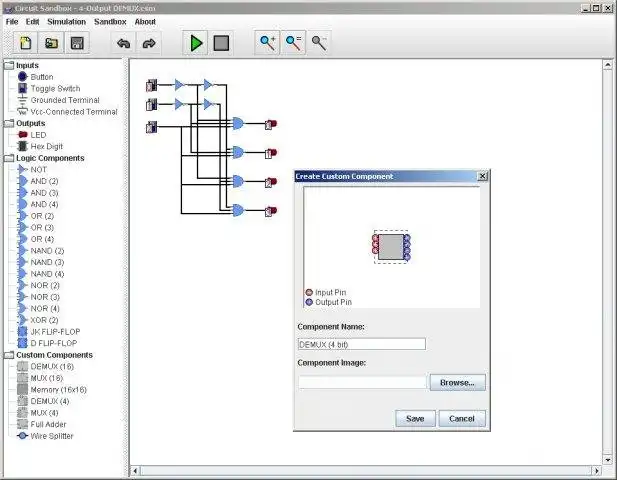 Web ツールまたは Web アプリのダウンロード Circuit Sandbox