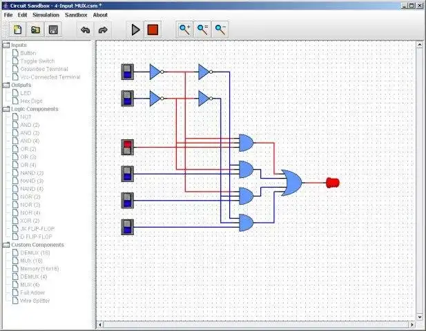 Laden Sie das Web-Tool oder die Web-App Circuit Sandbox herunter