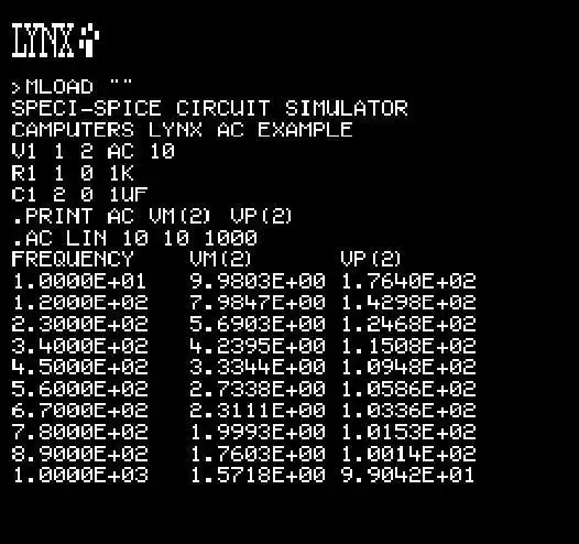 Download web tool or web app Circuit simulator SPECI-SPICE