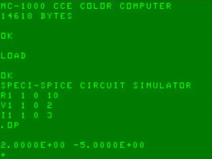 Download web tool or web app Circuit simulator SPECI-SPICE