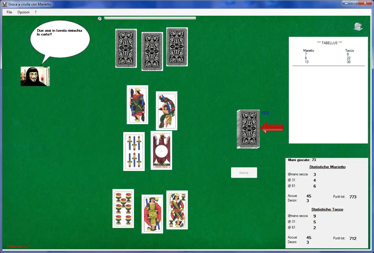 Download web tool or web app Cirulla con Marietto