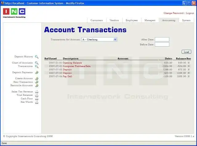 Завантажте веб-інструмент або веб-додаток CIS - Customers Accounting Scheduleing