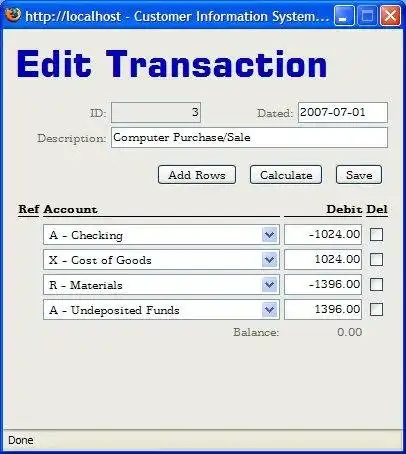 Download web tool or web app CIS - Customers Accounting Scheduleing