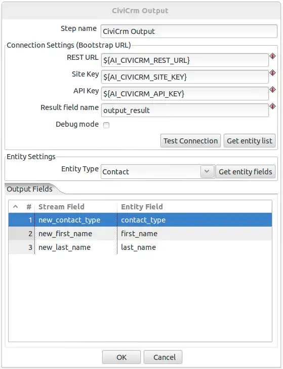 웹 도구 또는 웹 앱 다운로드 Civi Data Integration