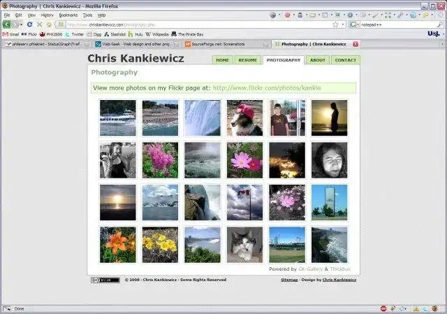 Завантажте веб-інструмент або веб-додаток CK-Gallery